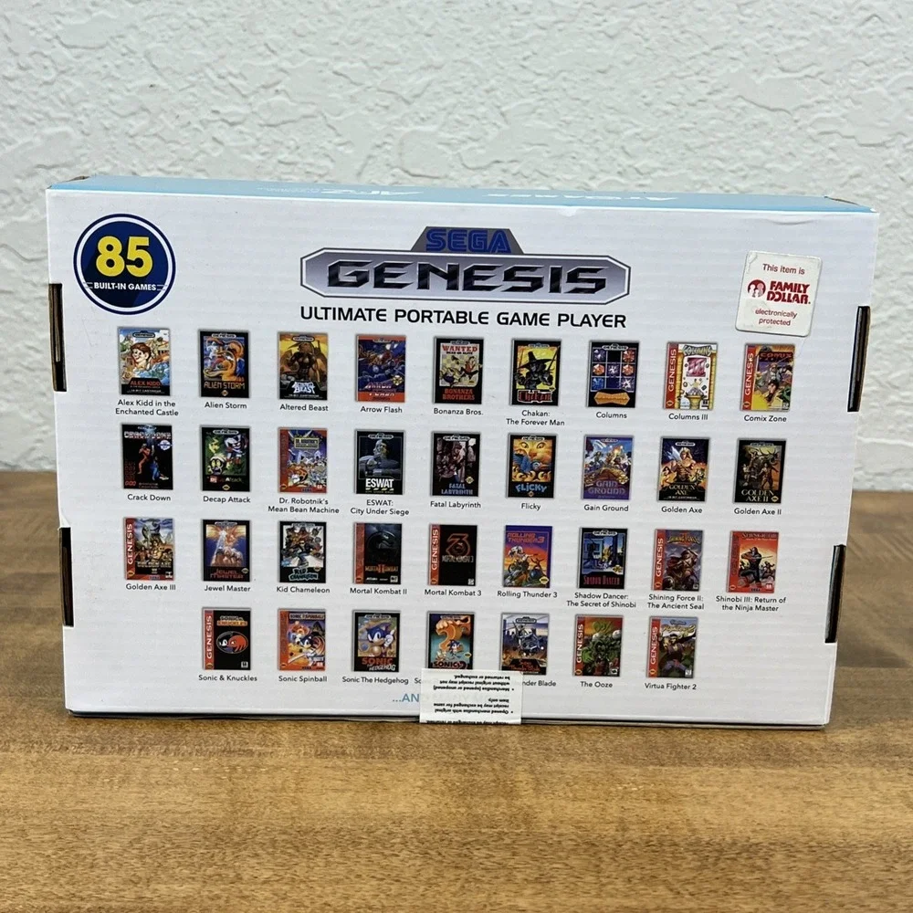 Sega Genesis Ultimate Portable Game Player 85 Brand New Factory Sealed At Games
